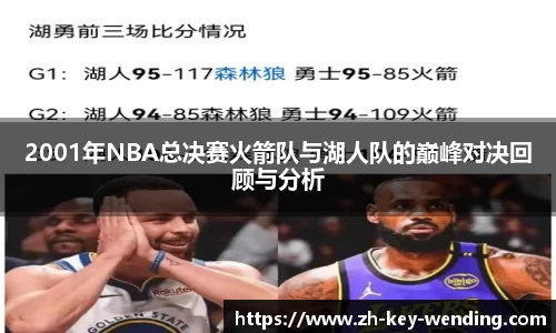 2001年NBA总决赛火箭队与湖人队的巅峰对决回顾与分析